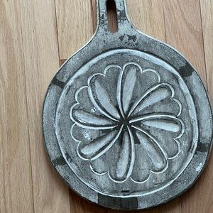 Rustic Gray Carved Wooden Wall Decor